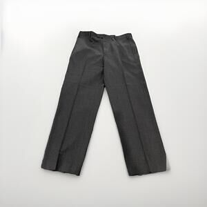 ZANELLA MENS DRESS PANTS TODD 38x28 CHARCOAL RP $300+ MADE IN ITALY VGC!